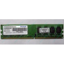 Модуль оперативной памяти 4Gb DDR2 Patriot PSD24G8002 pc-6400 (800MHz)  (Ногинск)