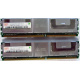 Серверная память 1024Mb (1Gb) DDR2 ECC FB Hynix PC2-5300F (Ногинск)