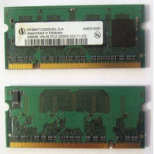 Модуль памяти для ноутбуков 256MB DDR2 SODIMM PC3200 (Ногинск)