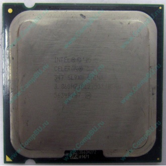 Процессор Intel Celeron D 347 (3.06GHz /512kb /533MHz) SL9XU s.775 (Ногинск)