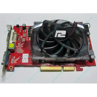 Б/У видеокарта 1Gb ATI Radeon HD4670 AGP PowerColor R73KG 1GBK3-P (Ногинск)